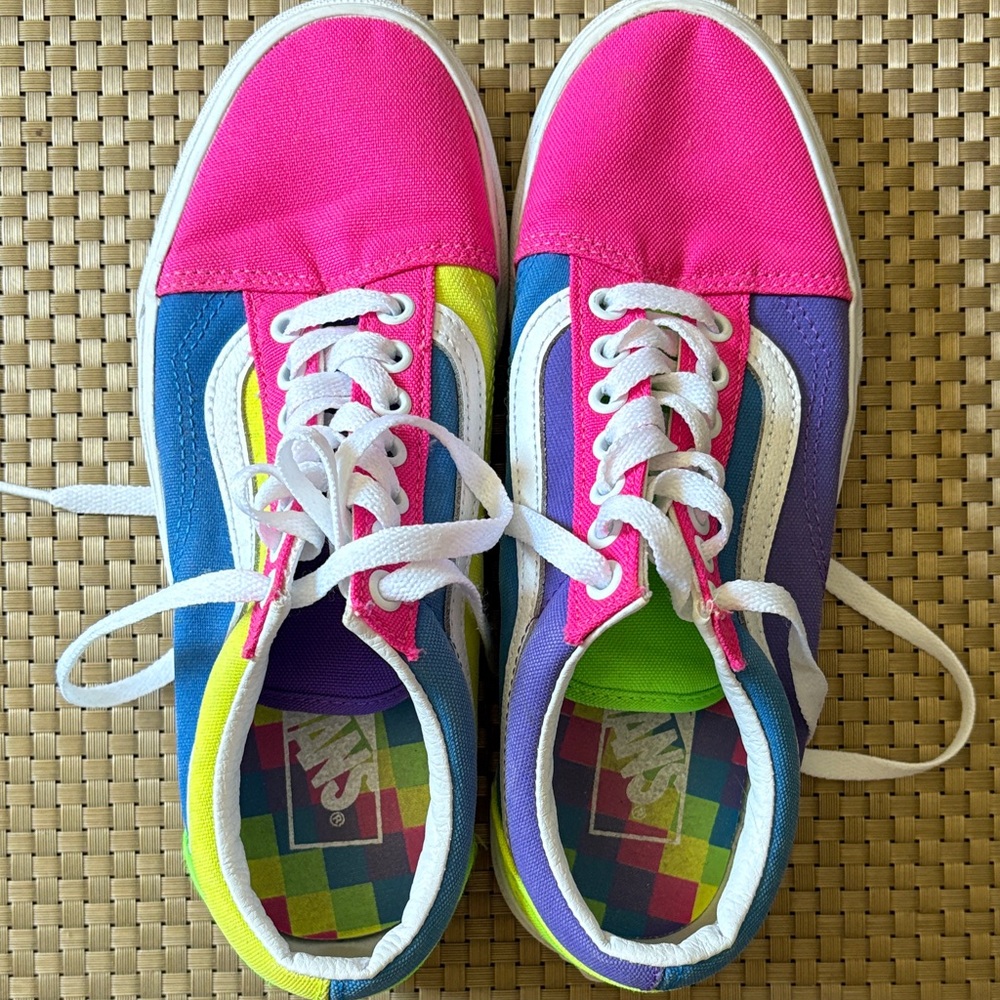 Vans Multicolor Canvas Sneakers